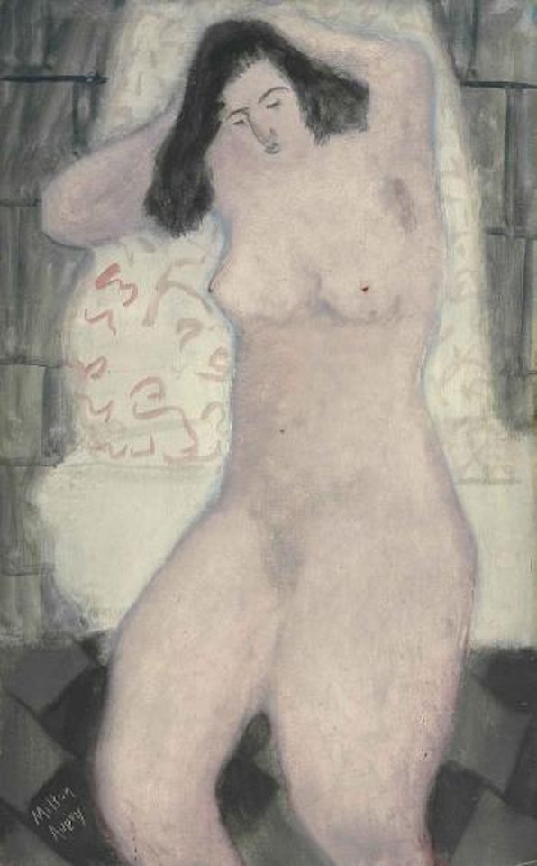 Nude After Bath by Milton Avery