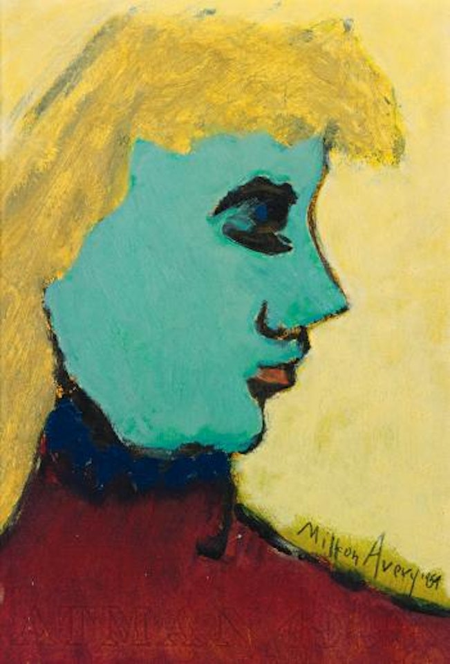 Pensive Woman by Milton Avery