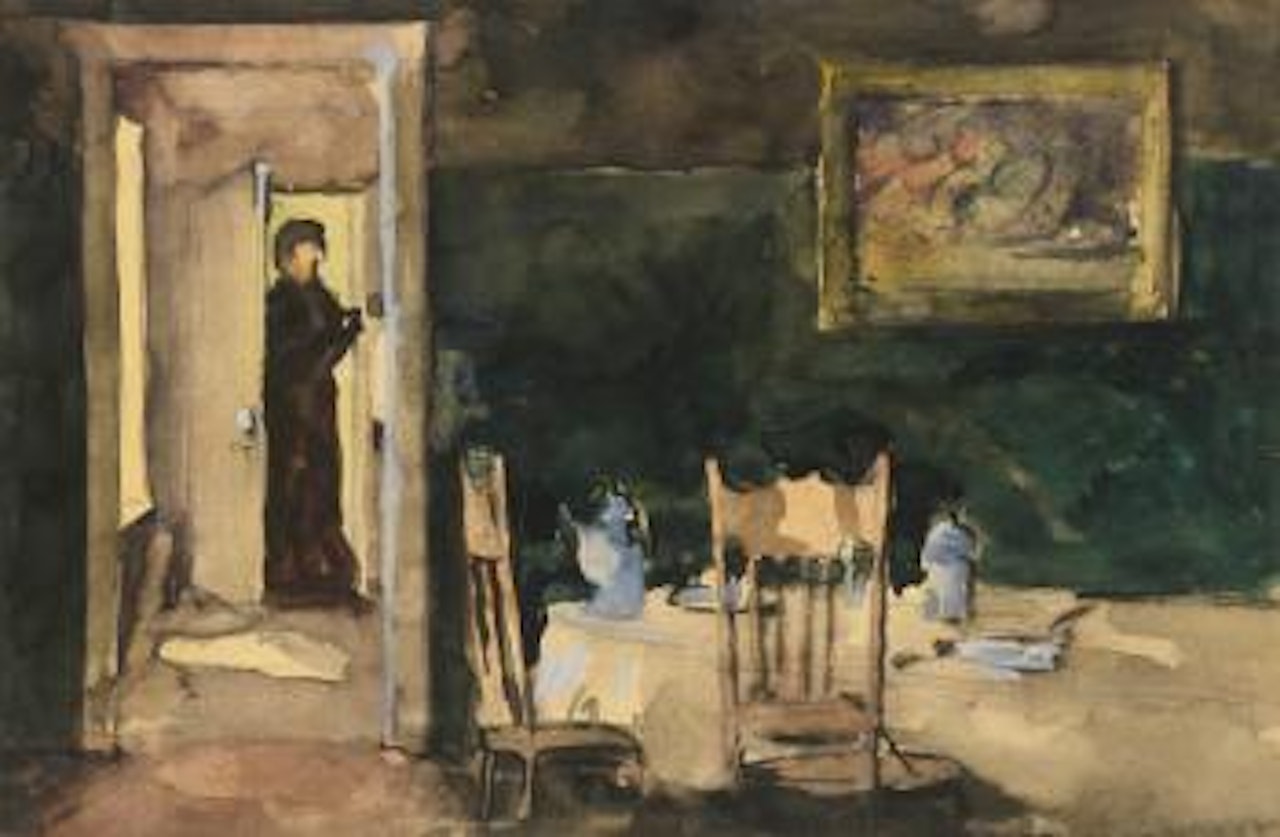 A Table Set For Two by Stuart Davis