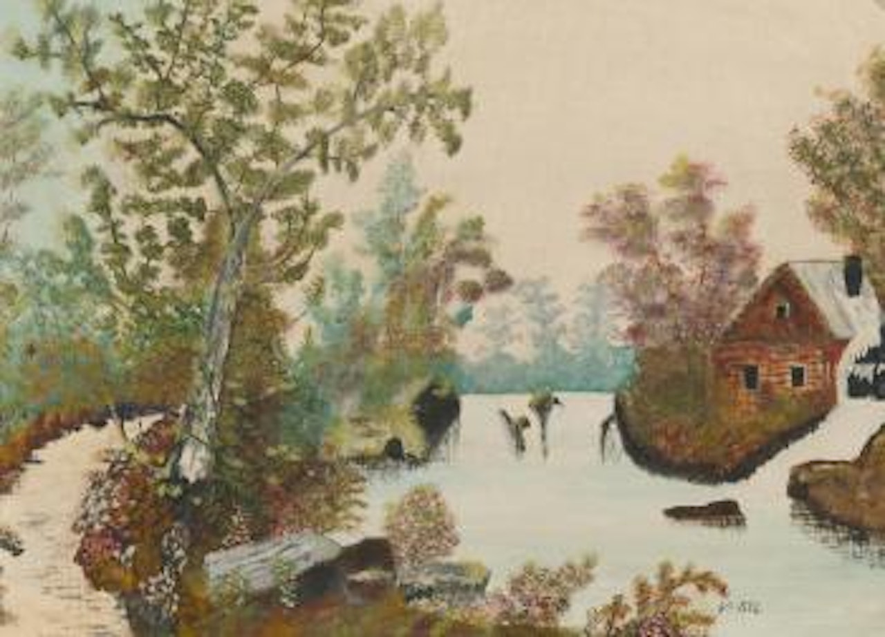 All Is Calm by Grandma Moses