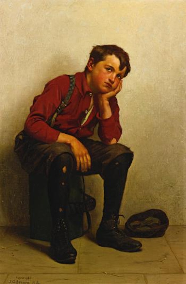 A Lull In Business by John George Brown