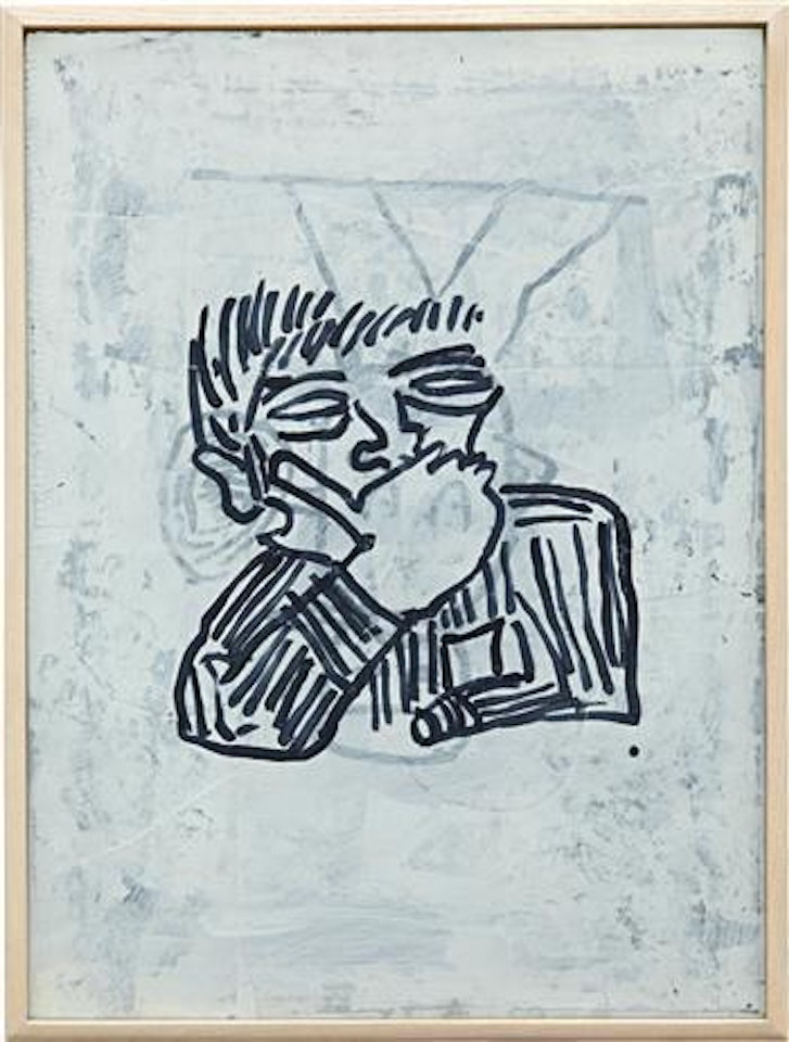 The Thinker by Donald Baechler