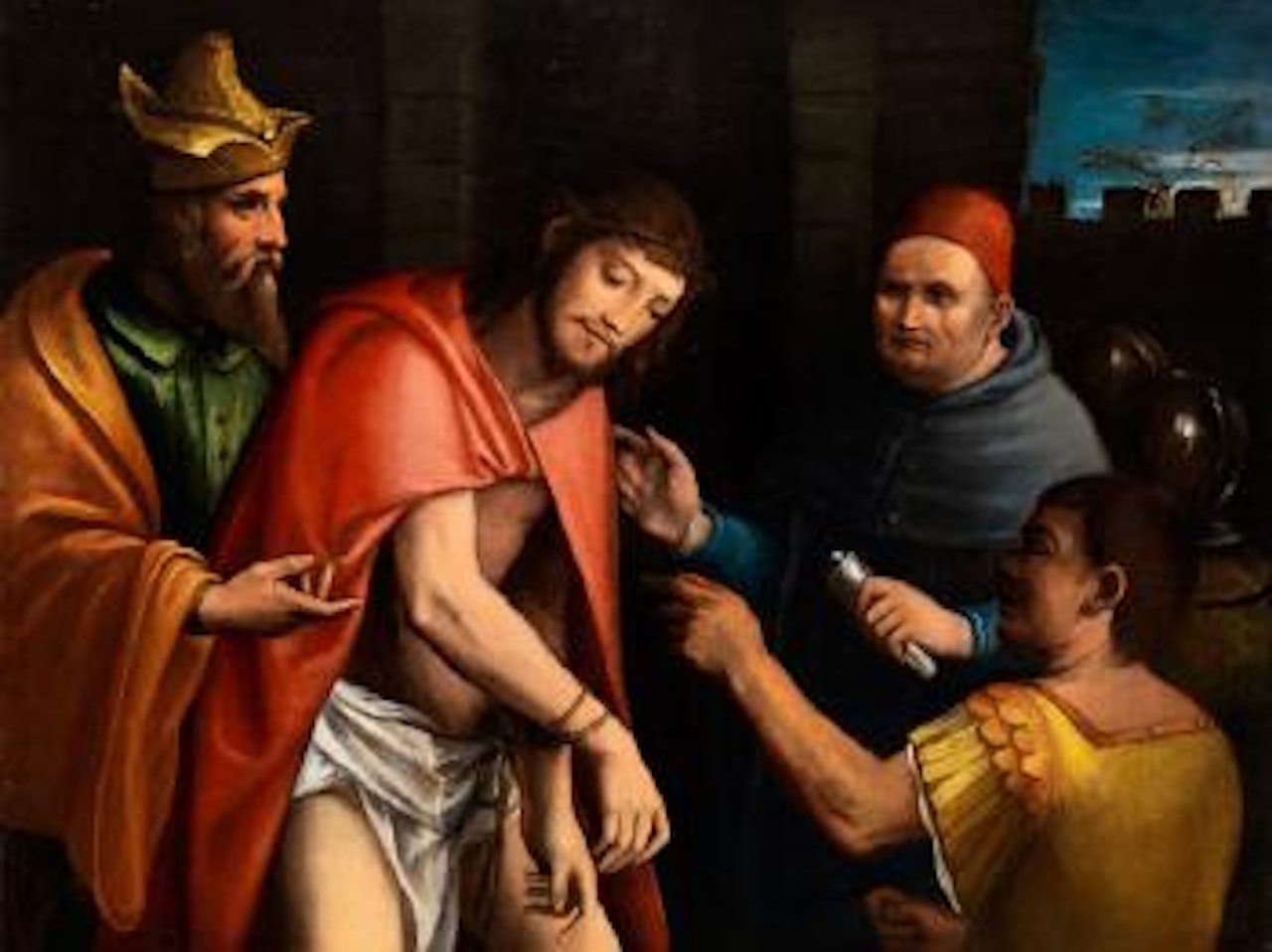 Ecce Homo by Lombard School by Venetian School