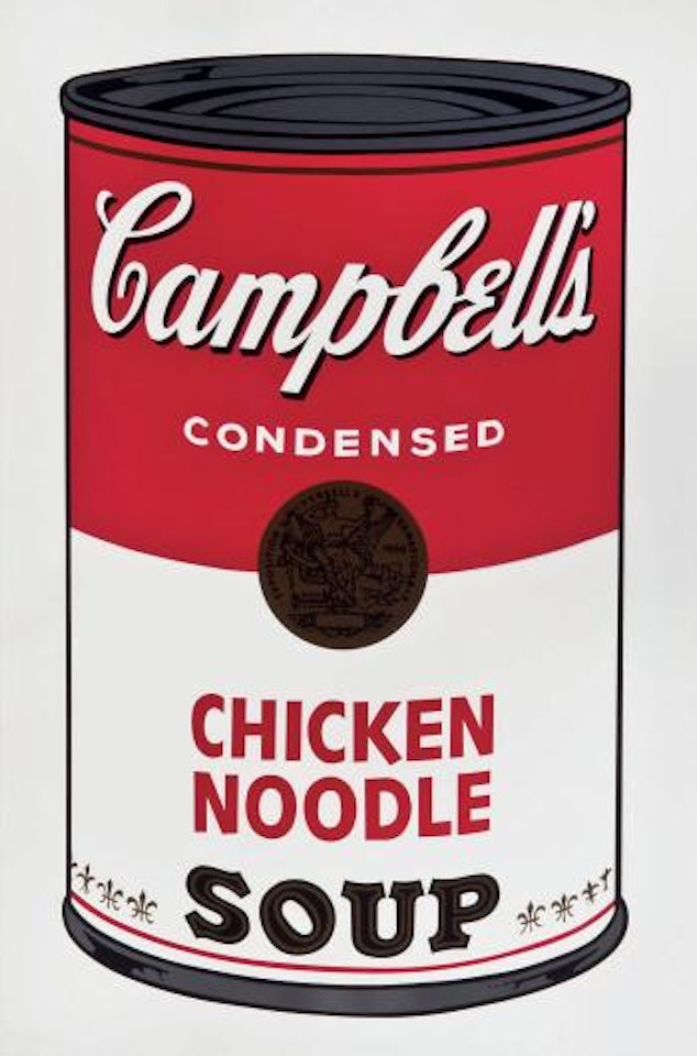 Chicken Noodle (from Campbell's Soup I) by Andy Warhol