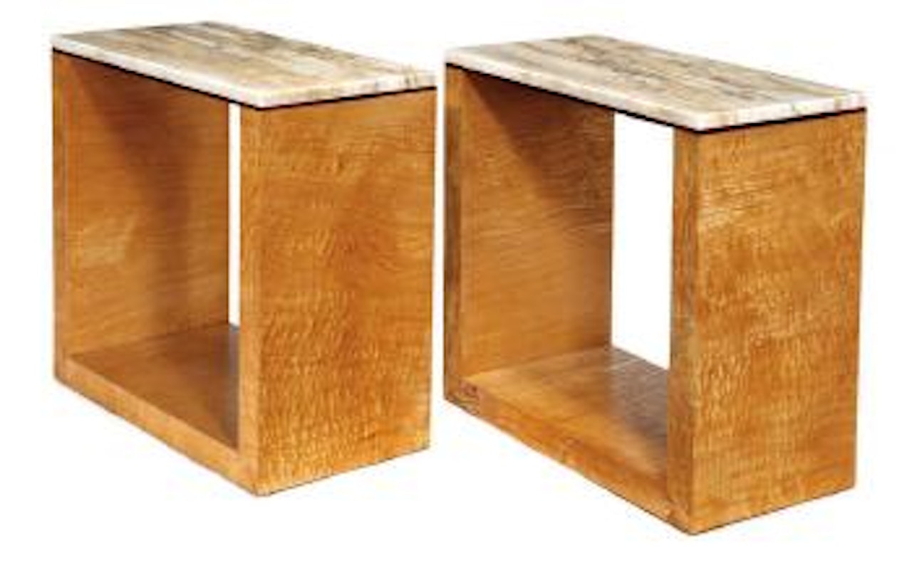 End tables (2) by Samuel Marx