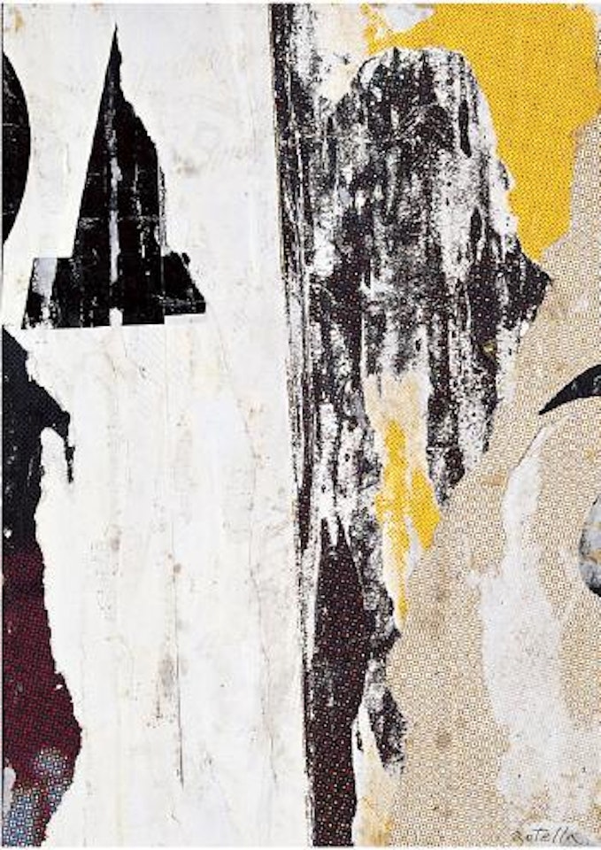 Umido ma nascosto by Mimmo Rotella