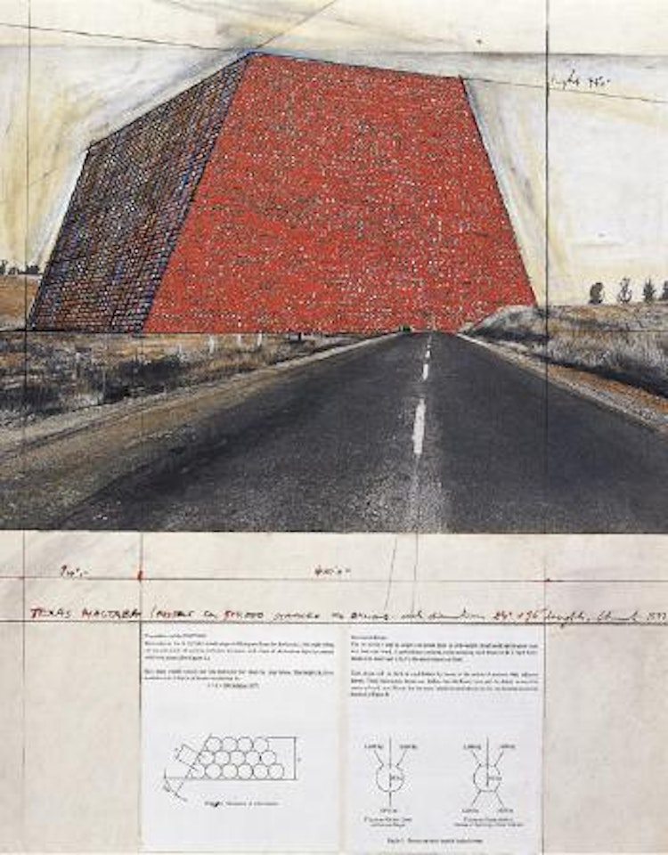 Texas mastaba (project) by Christo
