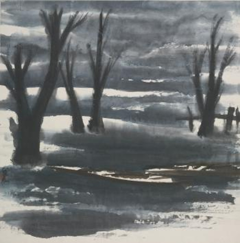 Wintry Trees by Lin Fengmian