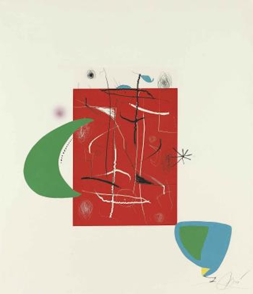 Miquel Costa i Llobera: El Pi de Formentor (D 938-943; C books 217) by Joan Miró