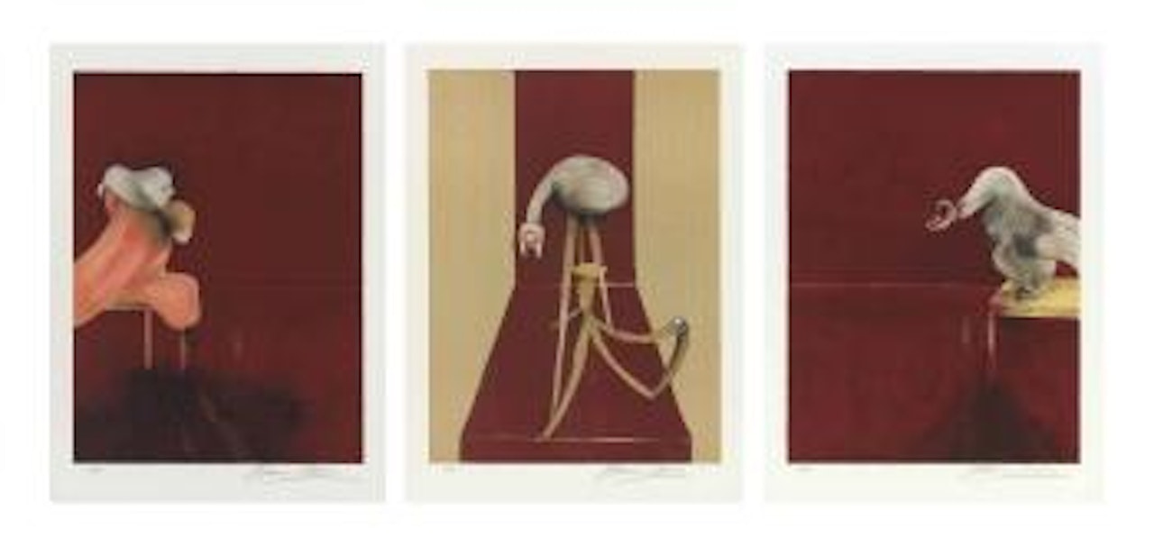 Second Version, Triptych (S 24) by Francis Bacon
