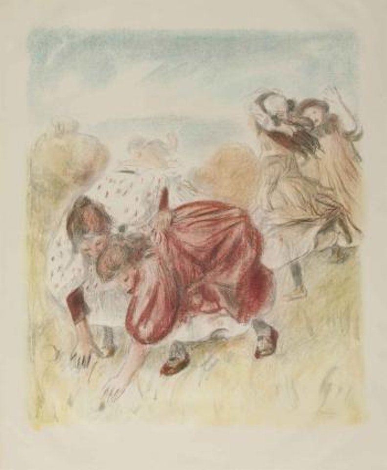 Enfants jouant à la Balle (D 32; R-M 31; S 32) by Pierre-Auguste Renoir