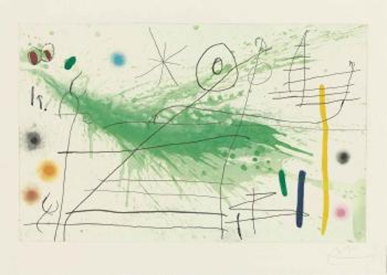 Partie de Campagne III (D 432) by Joan Miró