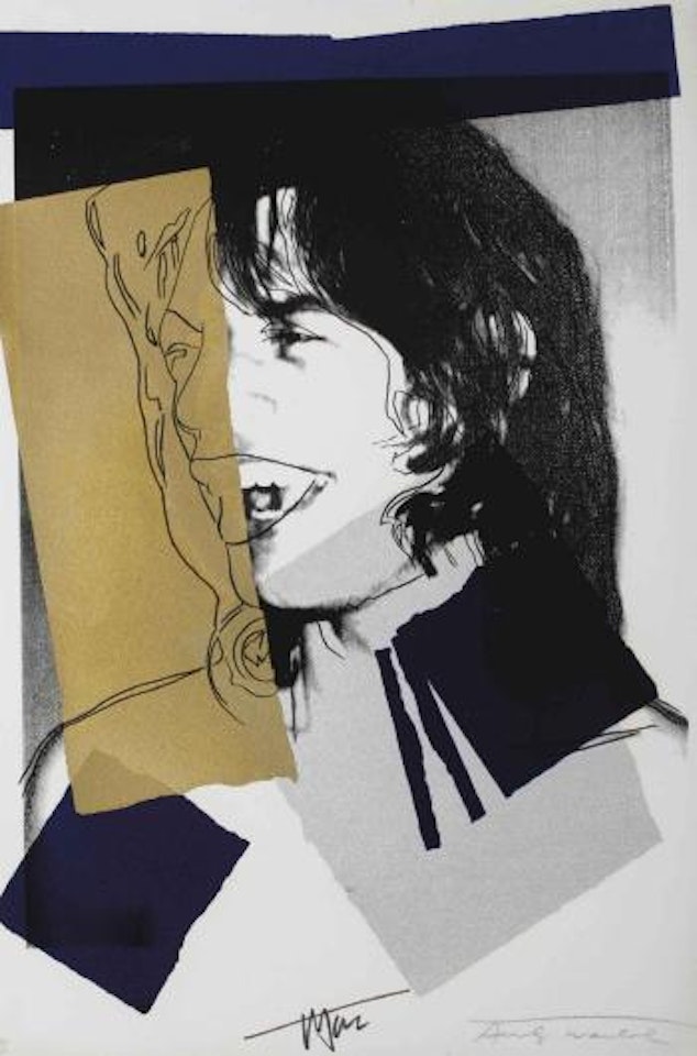 Mick Jagger (F & S II142) by Andy Warhol