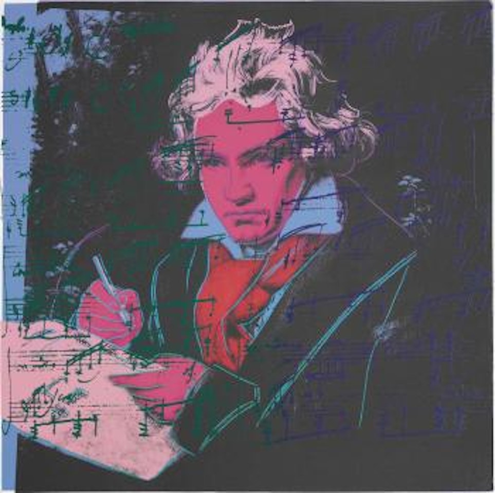 Beethoven (F& S II.392) by Andy Warhol