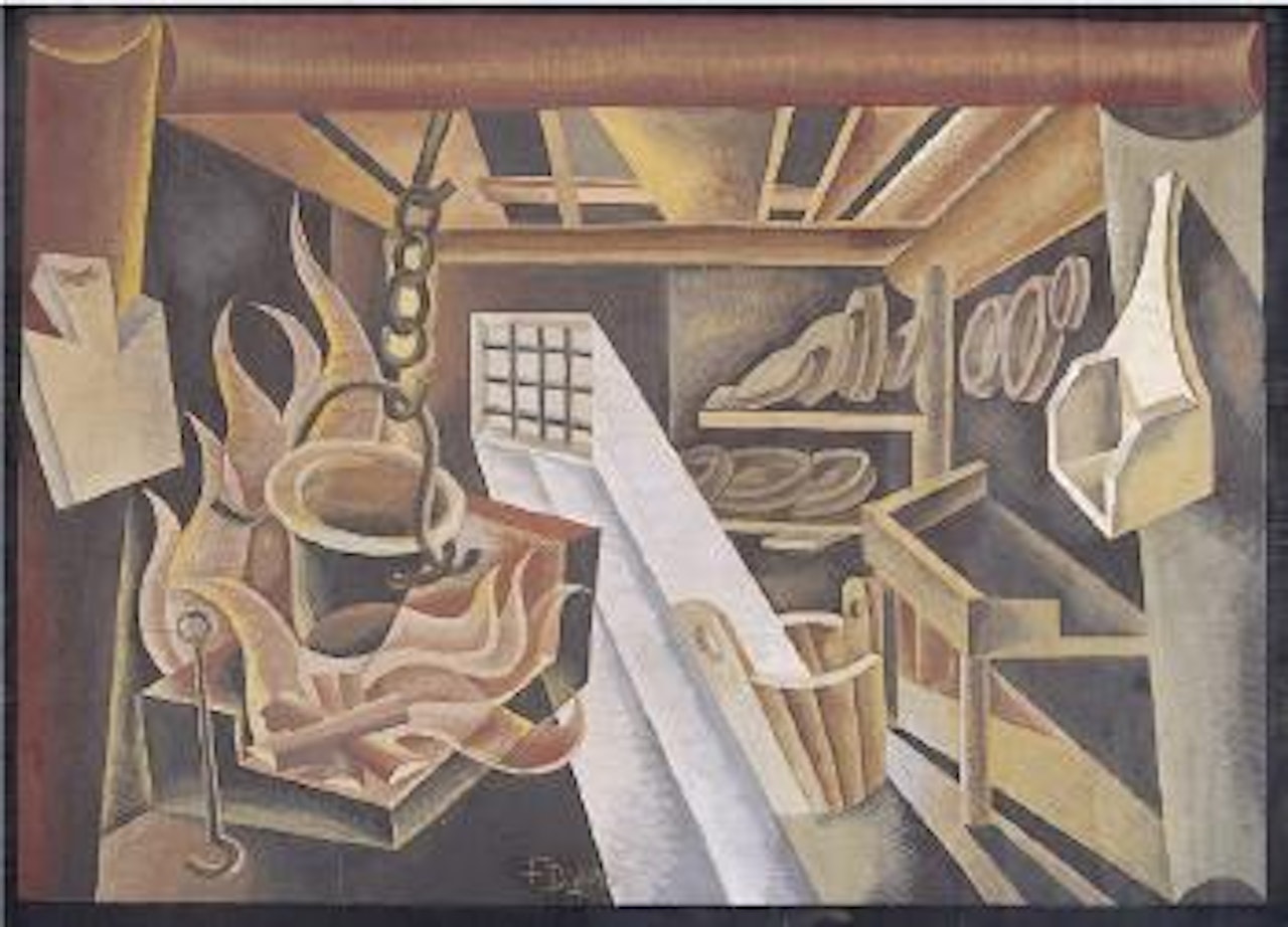 Polenta a fuoco duro by Fortunato Depero