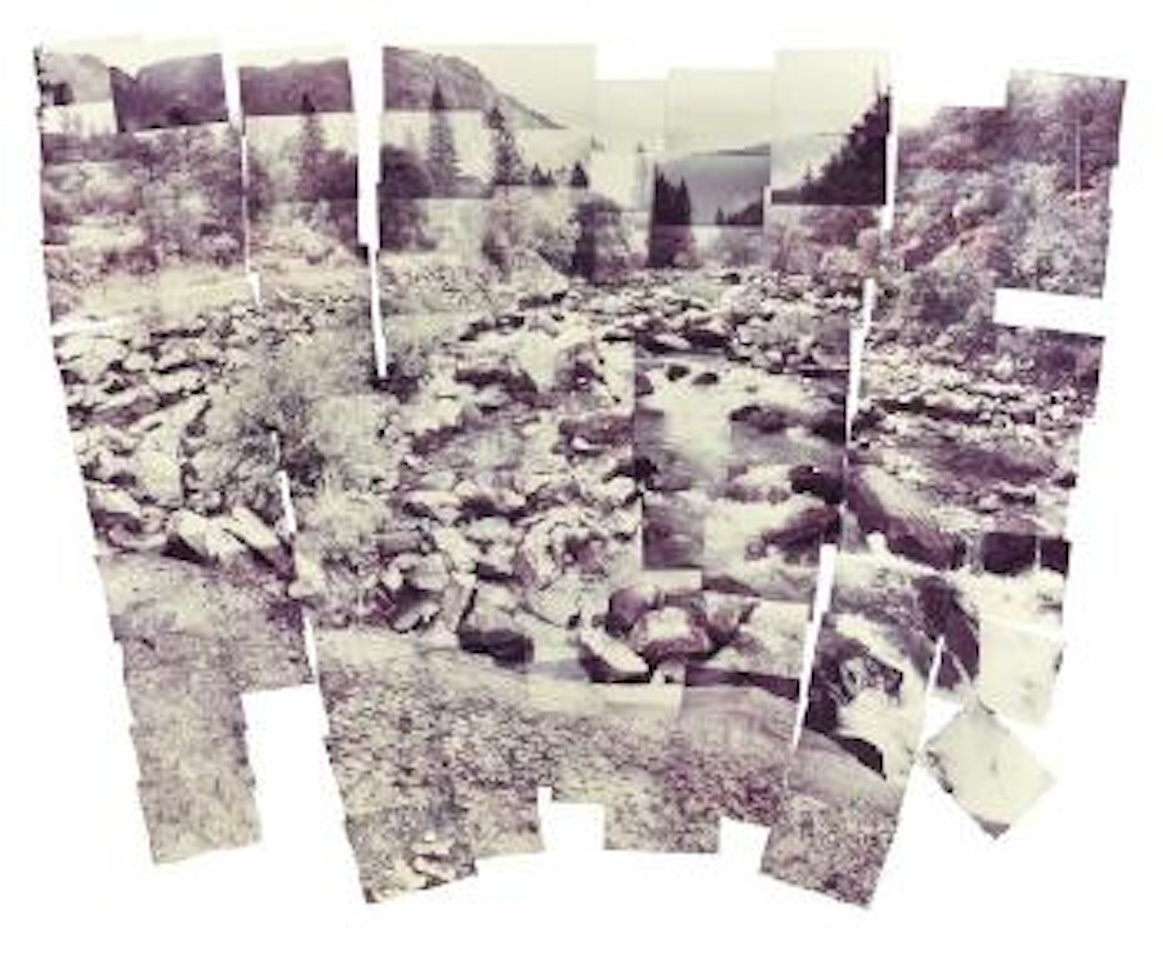 The Merced River, Yosemite Valley by David Hockney