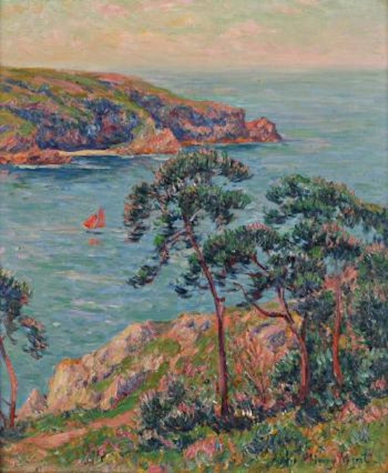 Cotes de Bélon, Finistère by Henry Moret