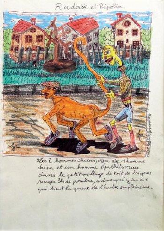Radasse et Ripolin by Robert Combas