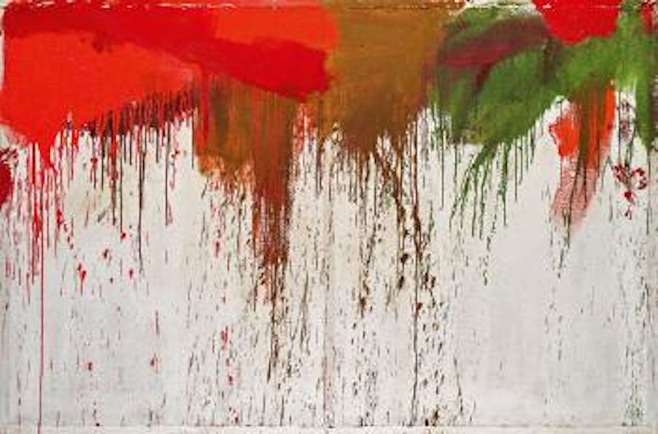 Schüttbild by Hermann Nitsch