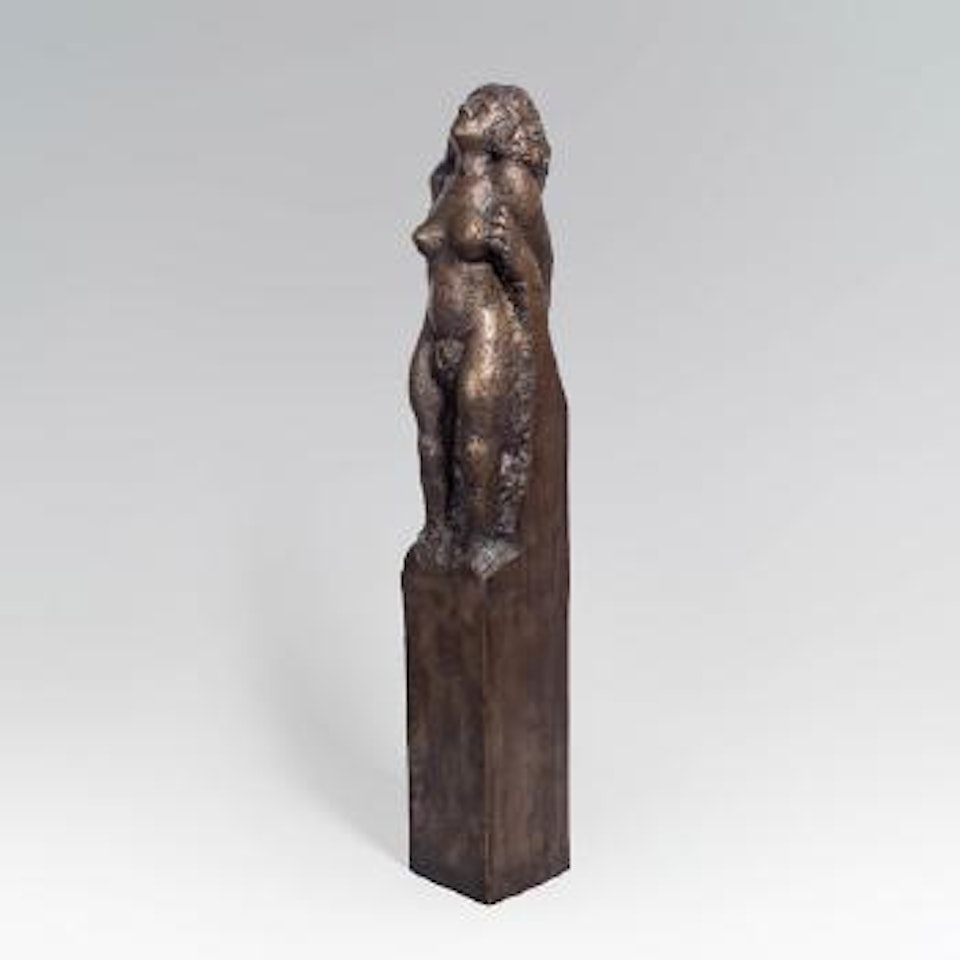 Stele mit weiblicher Figur by Alfred Hrdlicka