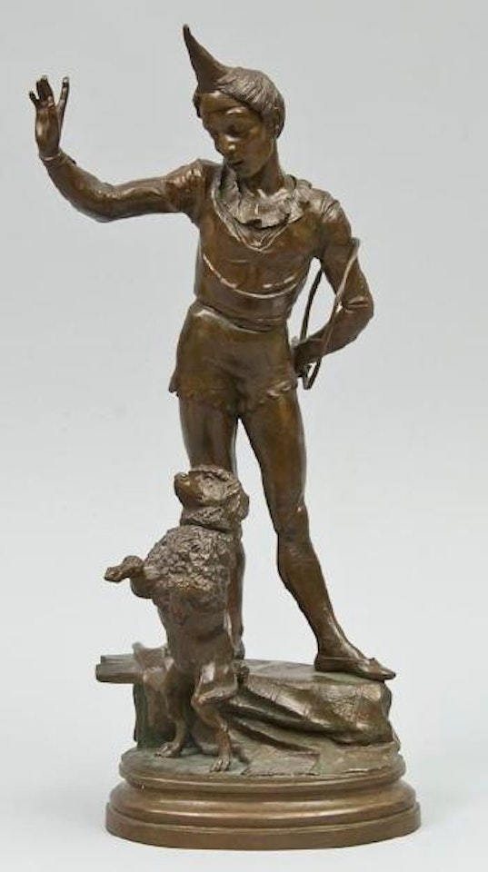A dog trainer by Antoine-Louis Barye