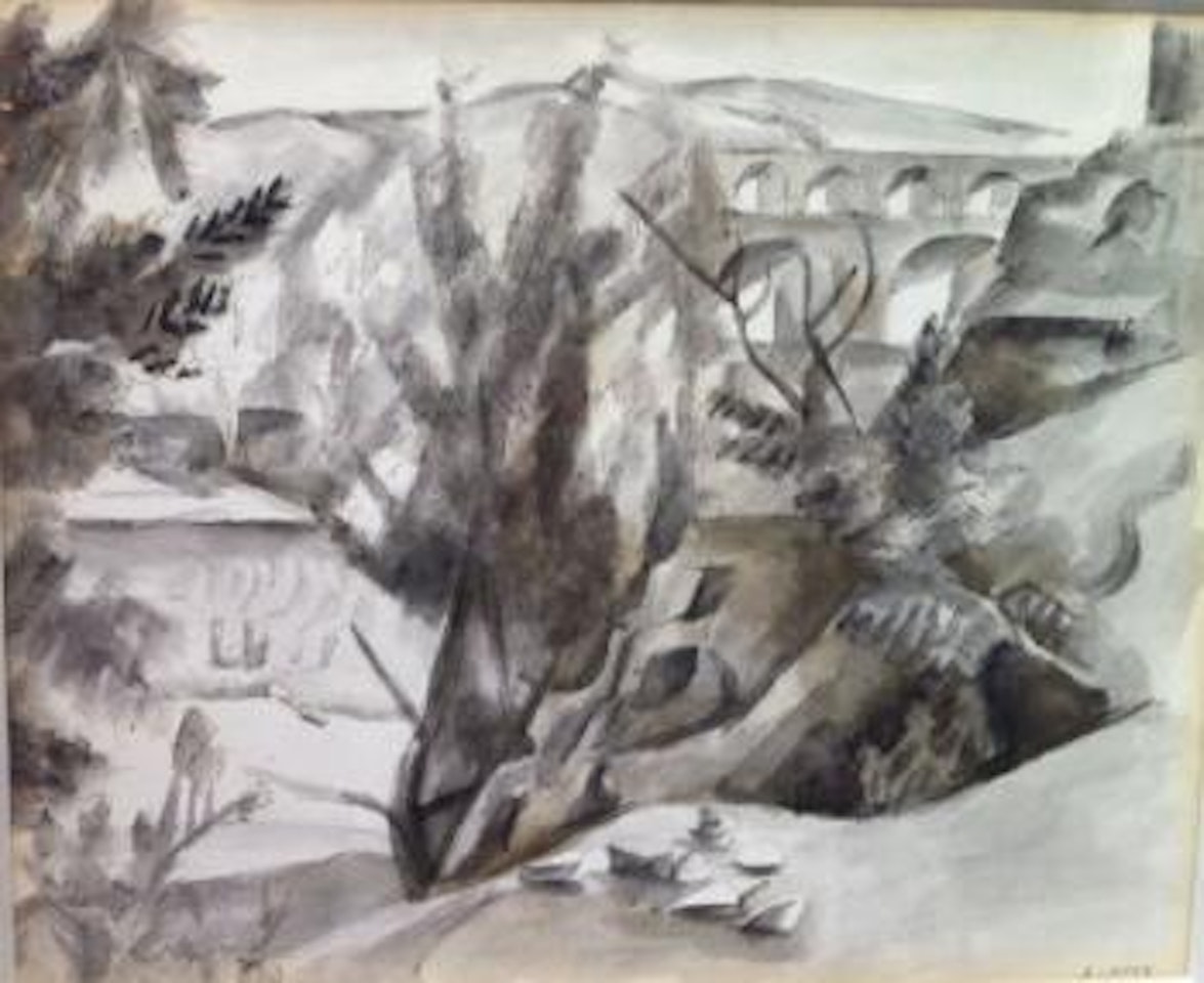Le Pont du Gard by André Lhote