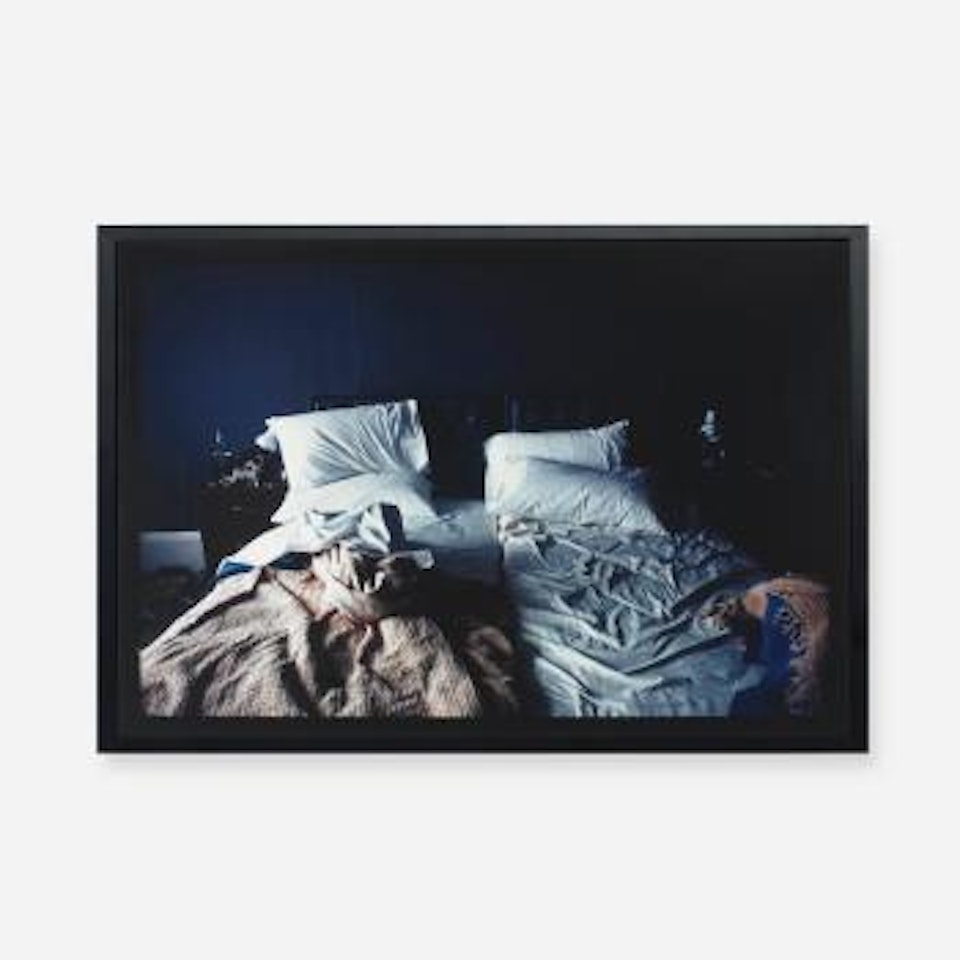 Empty beds, Lexington, Massachusetts by Nan Goldin
