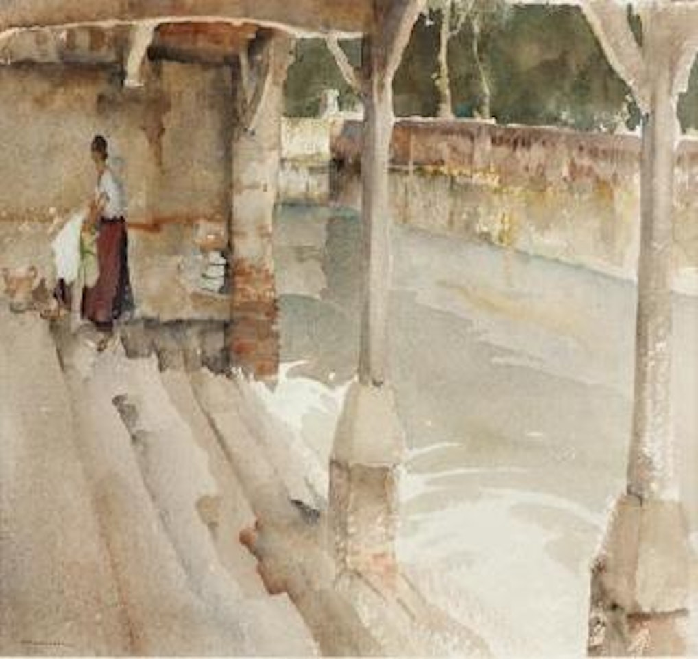 Le lavoire at Cologne by William Russell Flint