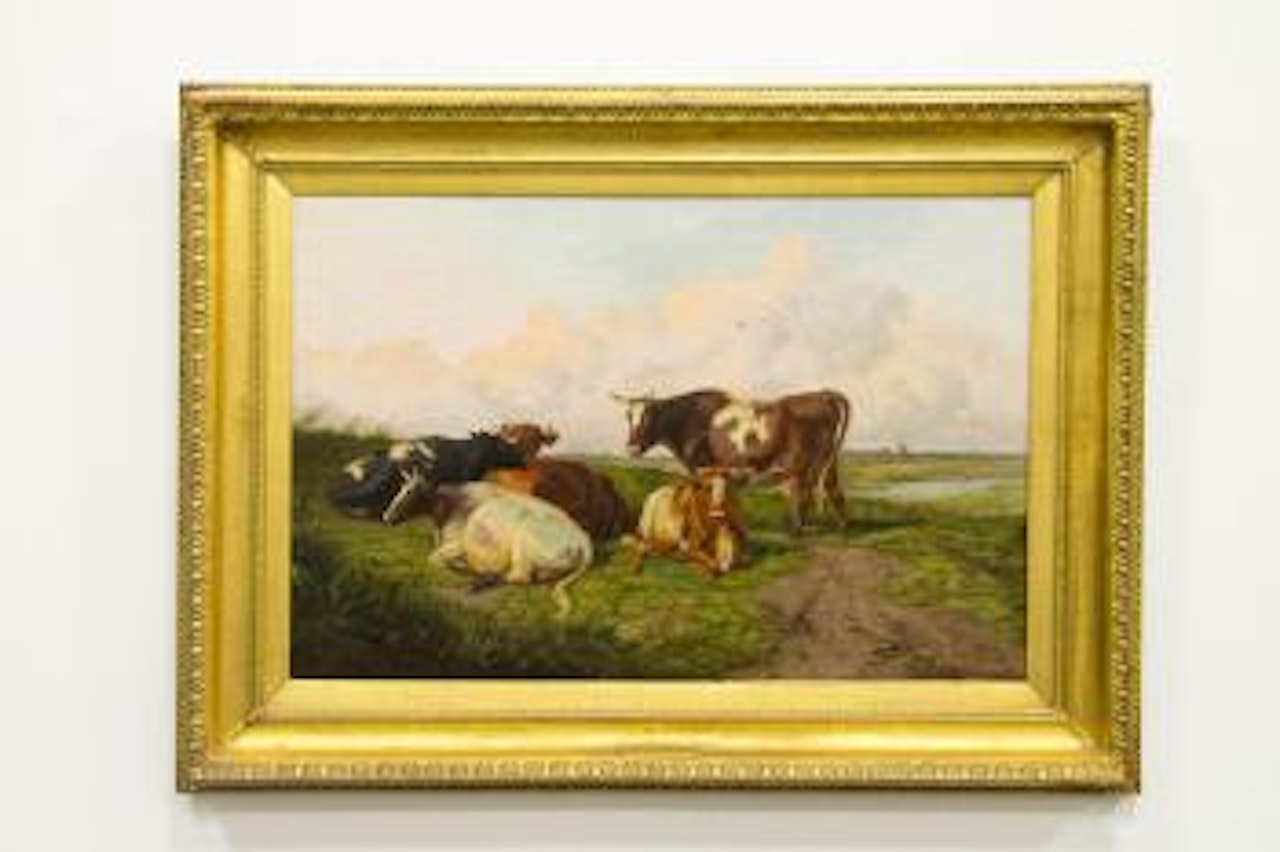 Cattle Landscape by Thomas Sidney Cooper