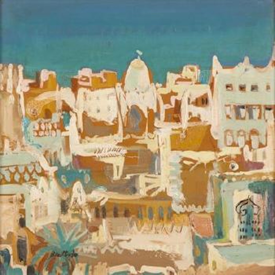 Arabian city by Walter Battiss