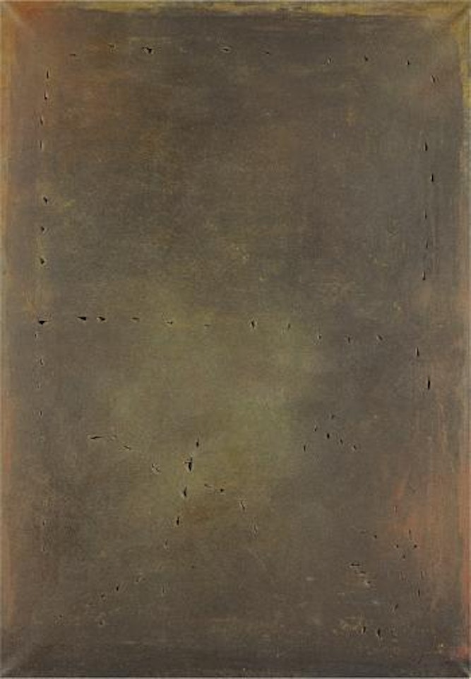 Concetto spaziale by Lucio Fontana
