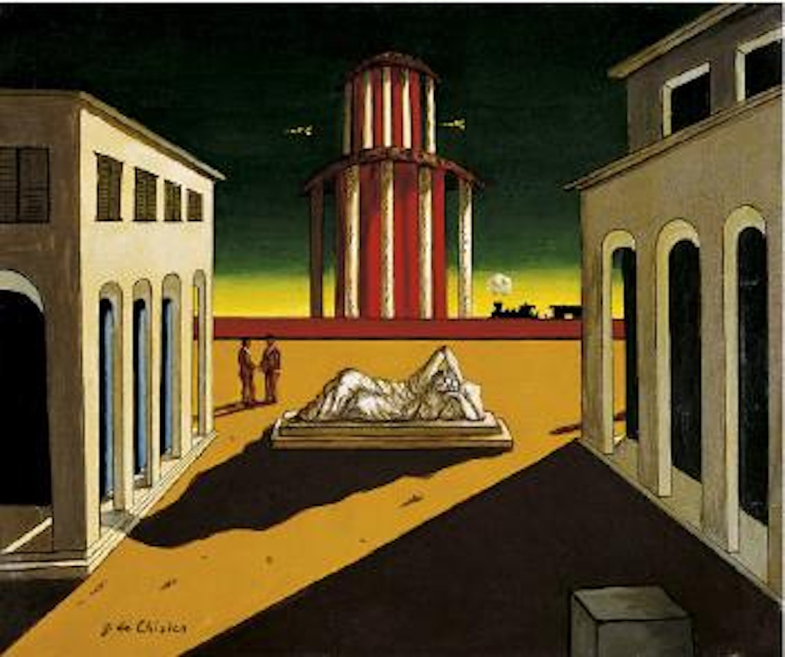 Piazza d'Italia by Giorgio de Chirico