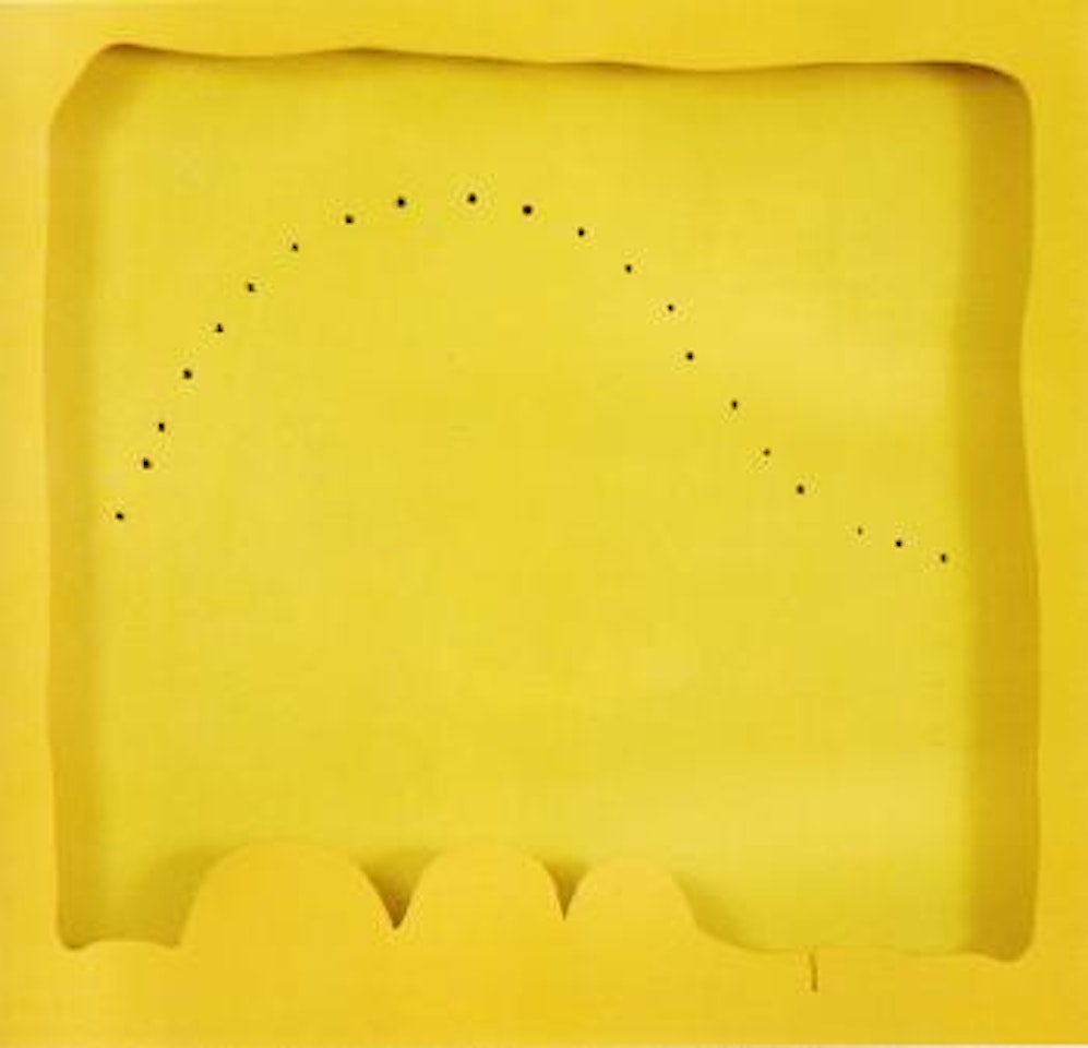 Concetto spaziale, Teatrino by Lucio Fontana