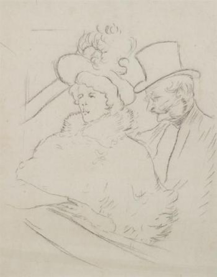 Au concert by Henri de Toulouse-Lautrec