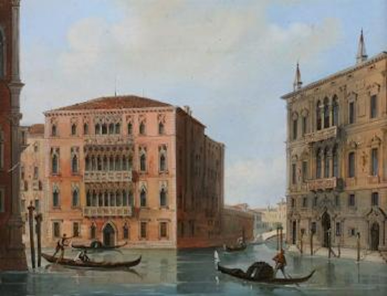 Venedig, Palazzi Foscari E Balbi by Carlo Grubacs