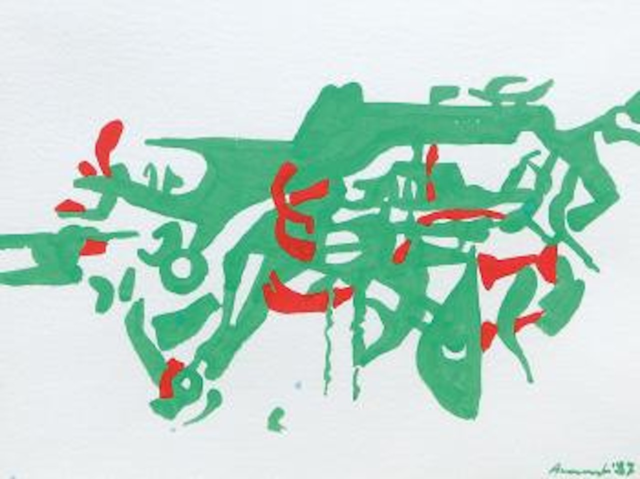 Senza titolo by Carla Accardi