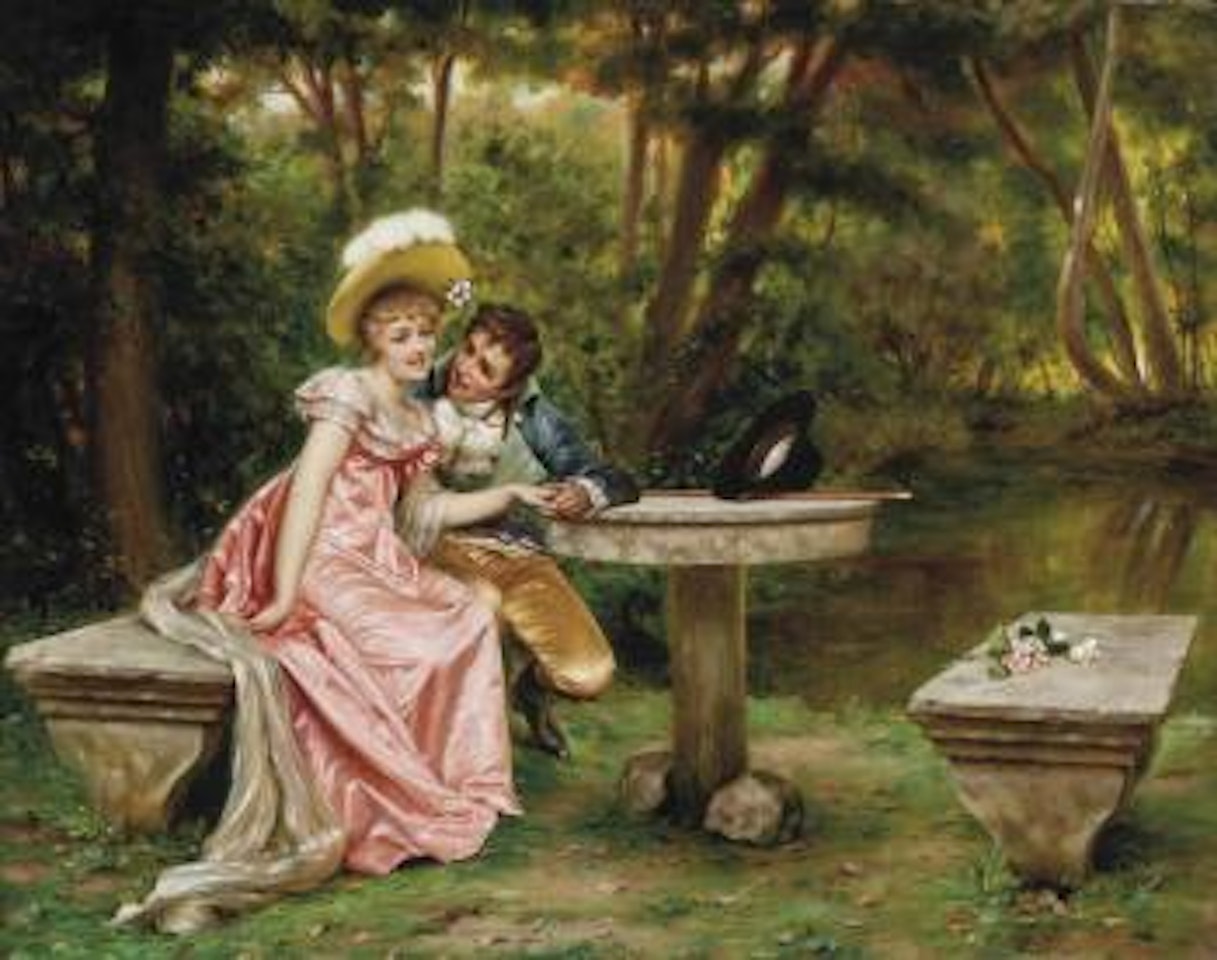 The lover's tryst by Frédéric Soulacroix