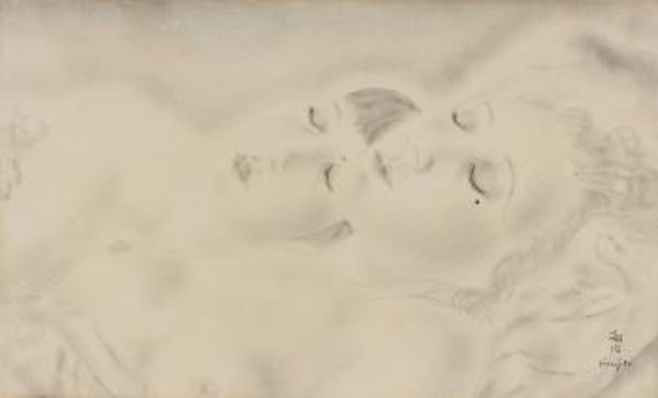 Les Deux Amies by Leonard Tsuguharu Foujita