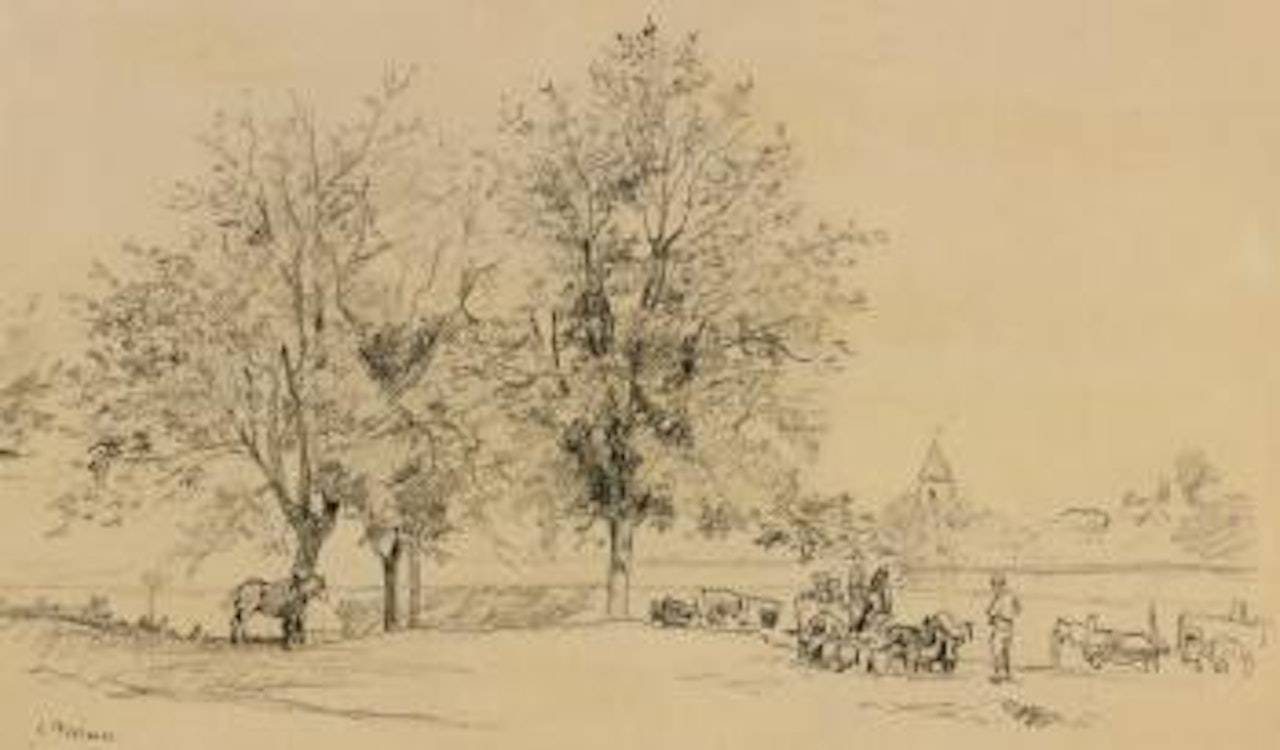Paysage by Camille Pissarro