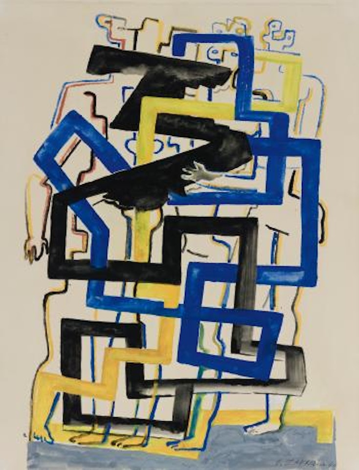 L'entrave by Ossip Zadkine