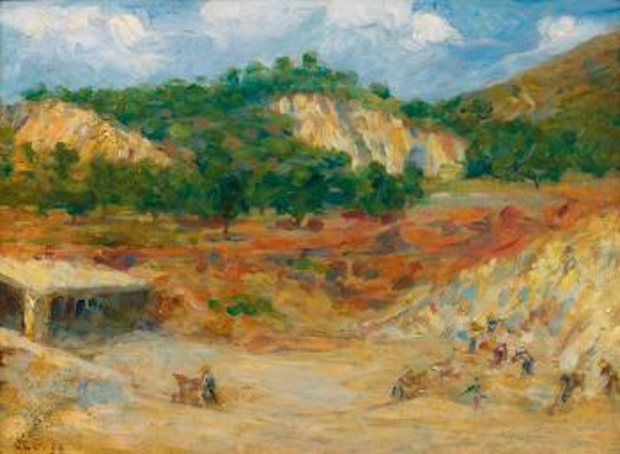 La Carrière by Maximilien Luce