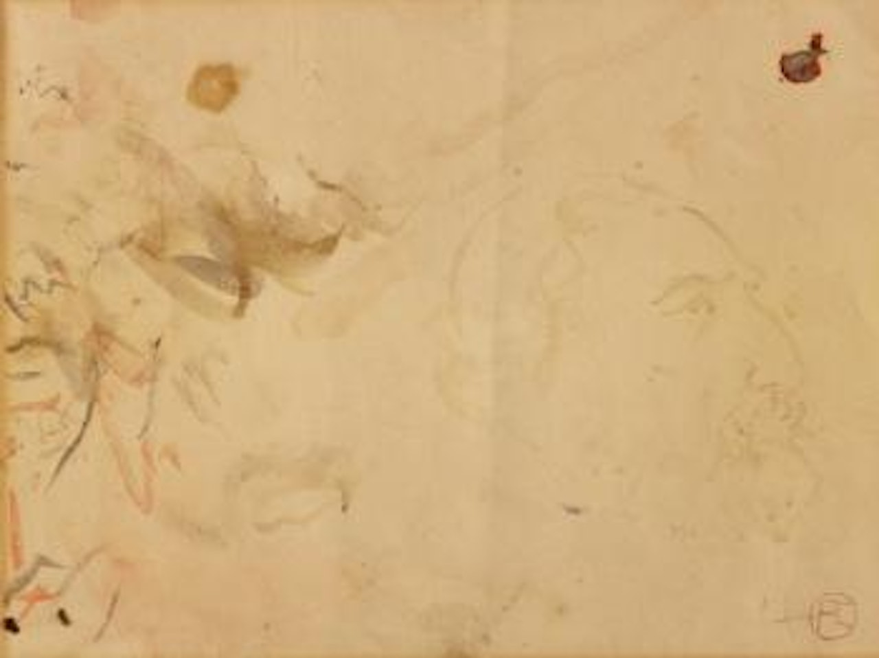 Profil Du Comte De Toulouse-lautrec by Henri de Toulouse-Lautrec