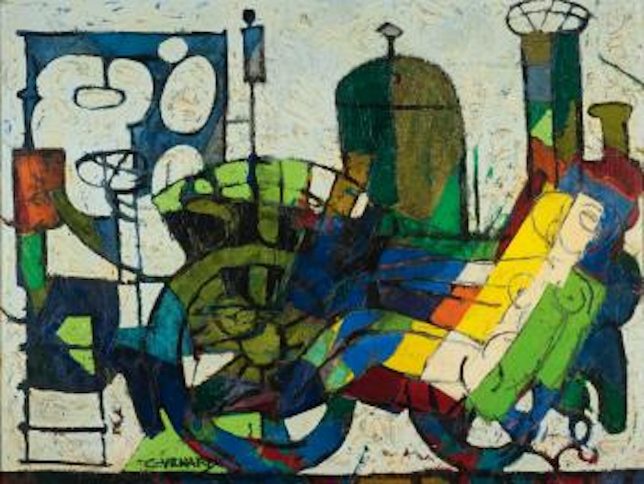 La Femme a La Locomotive (No. 2?) by Claude Venard