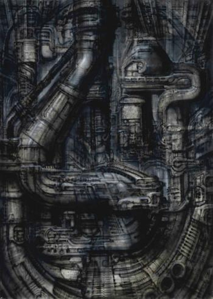 Stadt I by H.R. Giger