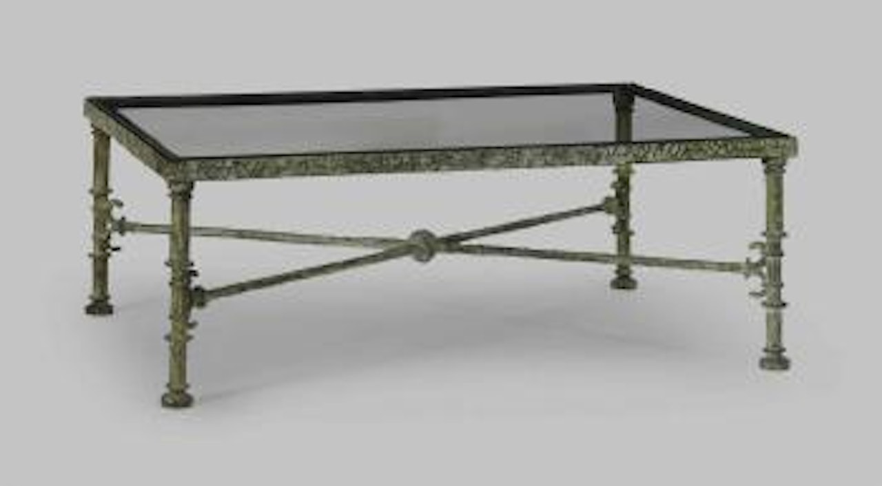 Table Grecque Rectangulaire by Diego Giacometti
