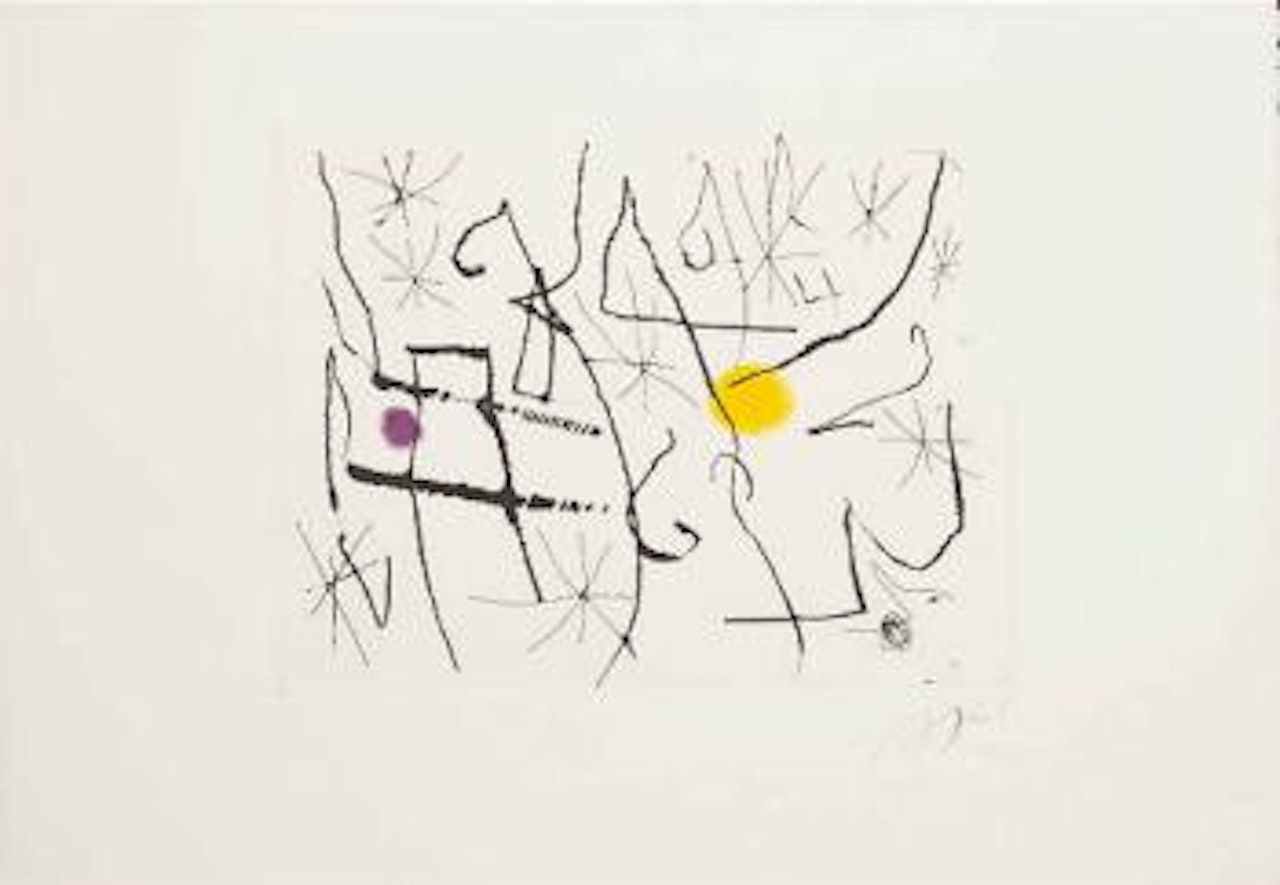 Càntic del Sol: One Plate (D 843; see C books 196) by Joan Miró