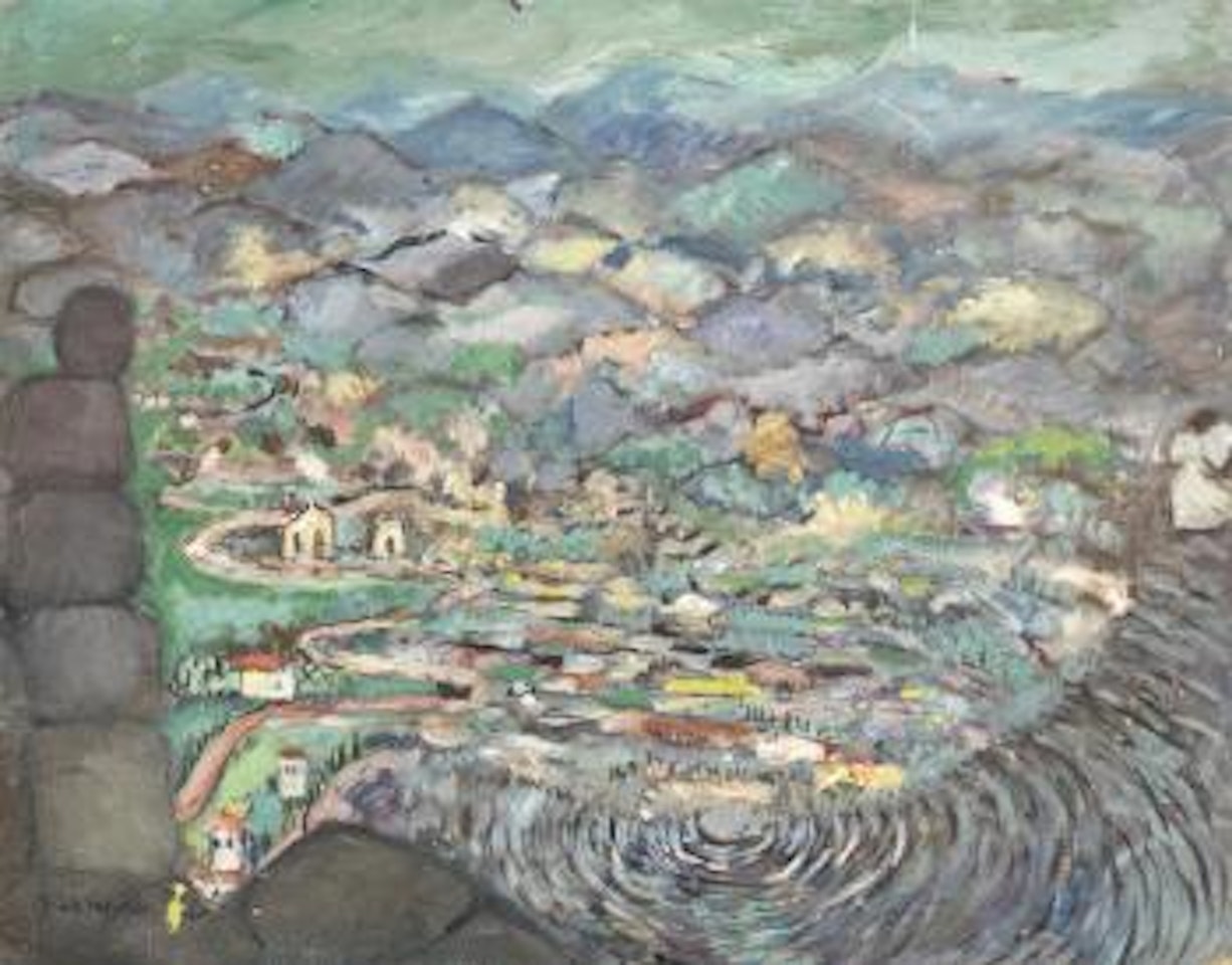 The amphitheatre at the Bergama Festival by Fahr-El-Nissa Zeid