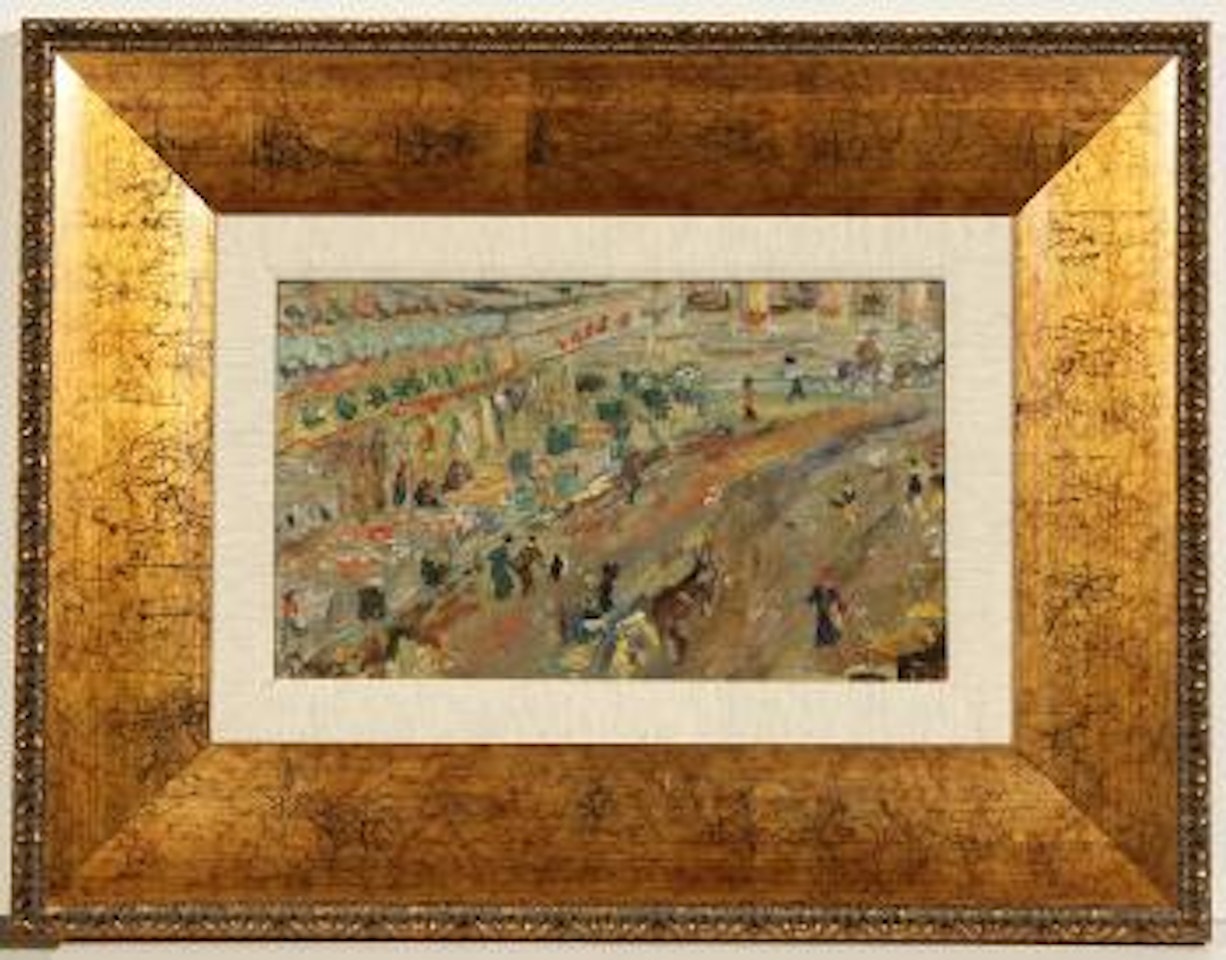 Market scene by Jean Pougny