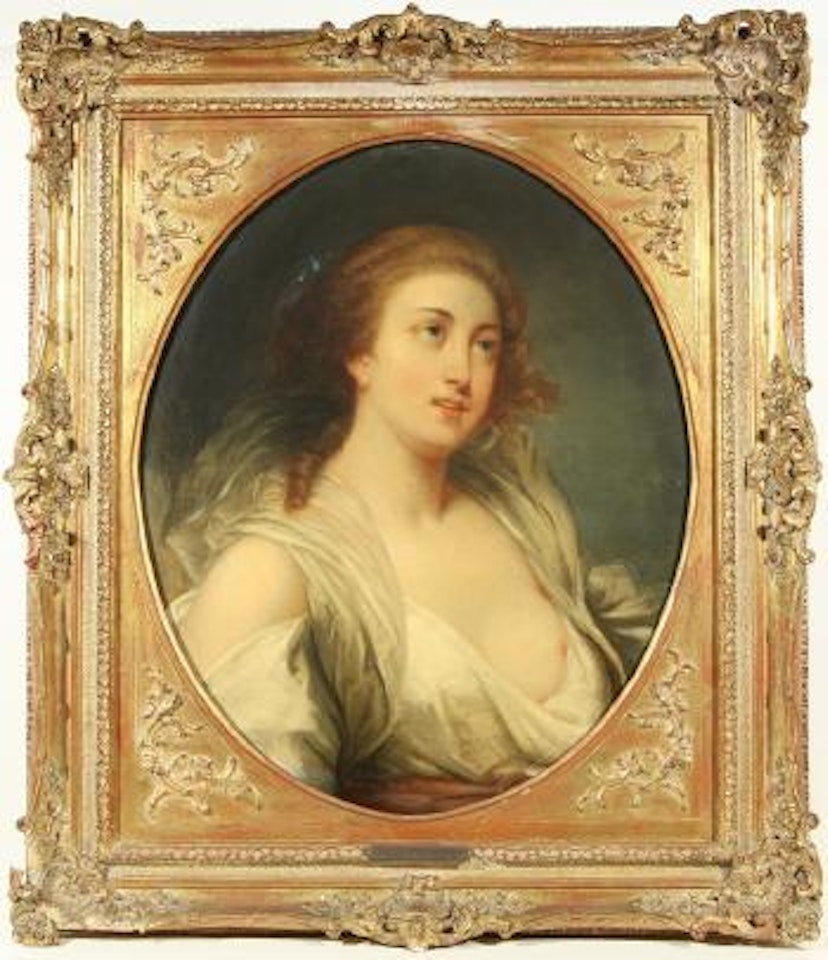 Young maiden by Jean-Baptiste Greuze