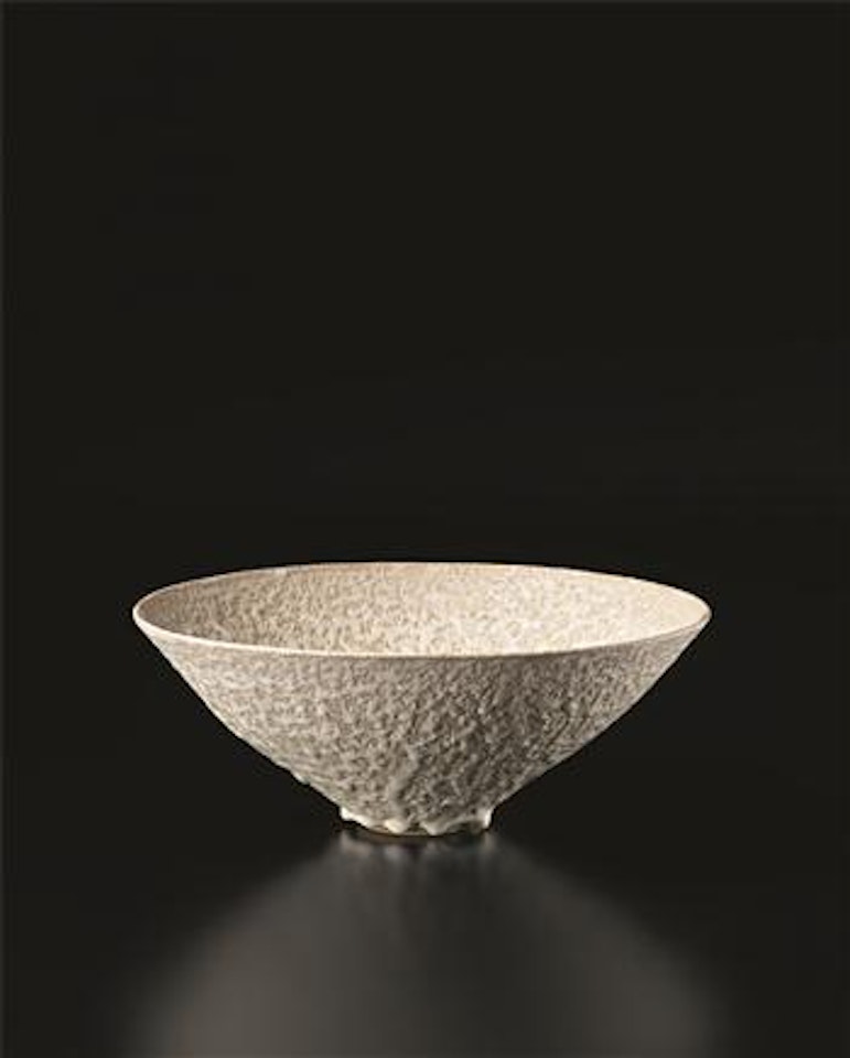 Large conical bowl by Lucie Rie